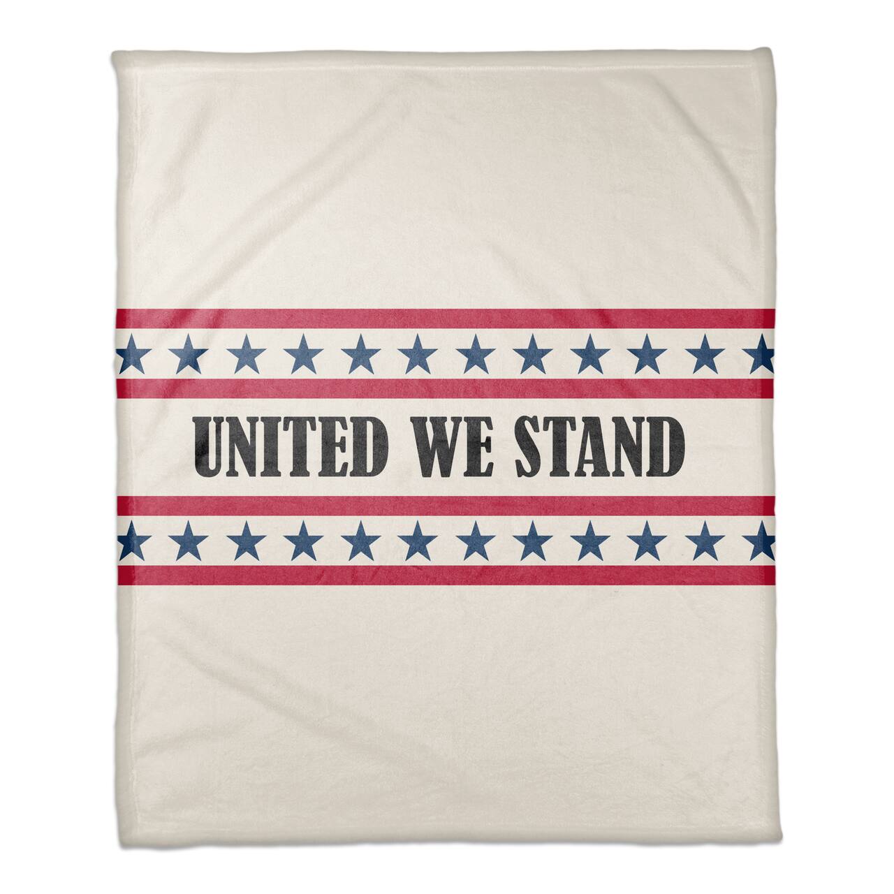United We Stand Coral Fleece Blanket